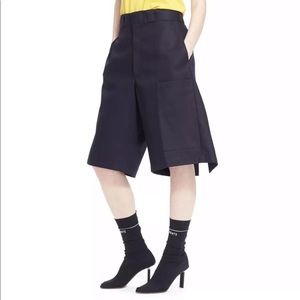 Vetements fold over twill Shorts.